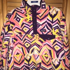 Girls Patagonia Fleece Pullover